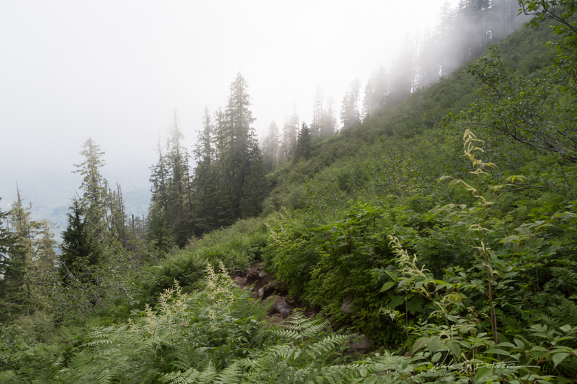 Hiking Bridal Veil Falls and Lake Serene, Washington