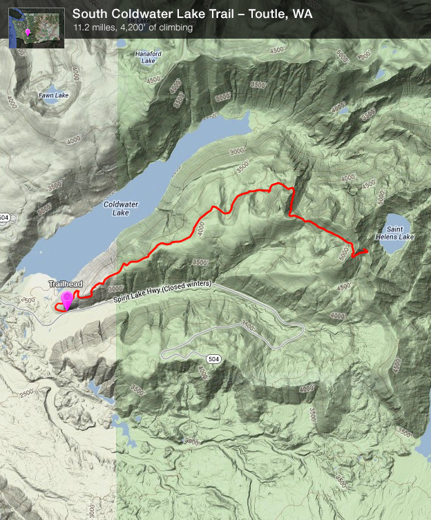 Hiking the Mount Saint Helen's Blast Zone – South Coldwater Trail