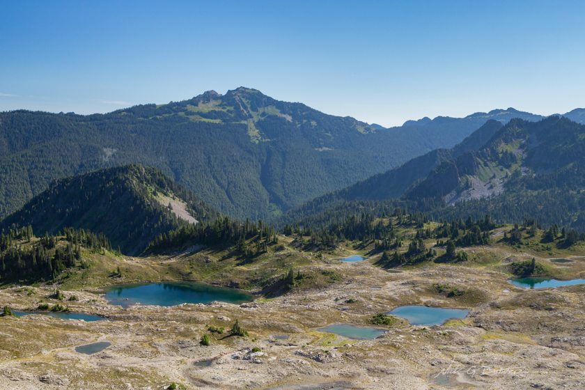 Backpacking the High Divide and Camping in the Seven Lakes Basin, Olympic National Park, Washington