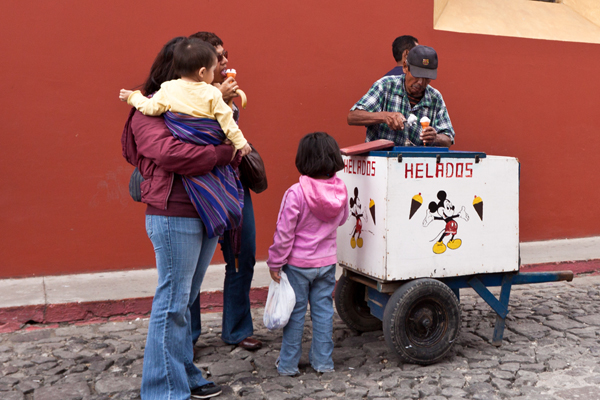 People of Antigua, Guatemala