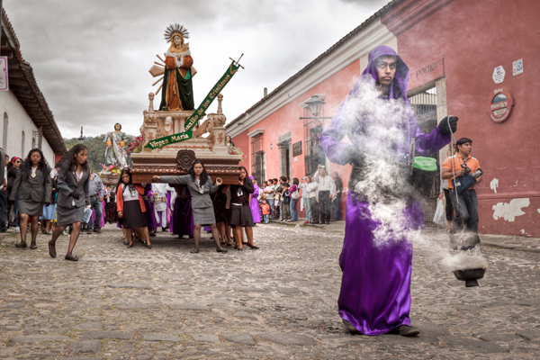 Religious Procession, Semana Santa, Antigua