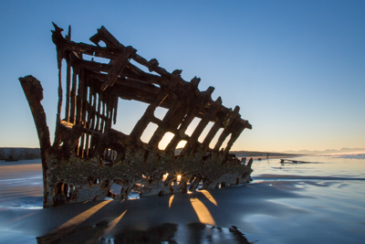 Wreck of the Peter Iredale – Oregon
